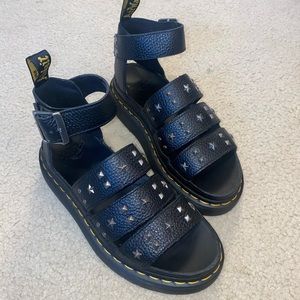 dr marten quad studded sandal new with box